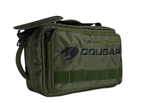 Cougar Fortress X Green Backpack Shockproof anti-vibration Laptop Bag 15.6''
